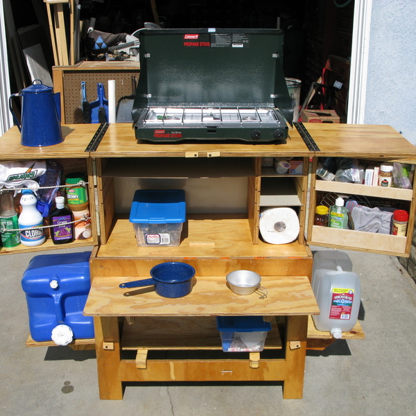 Camping Cook Station or Chuck Box RYOBI Nation Projects