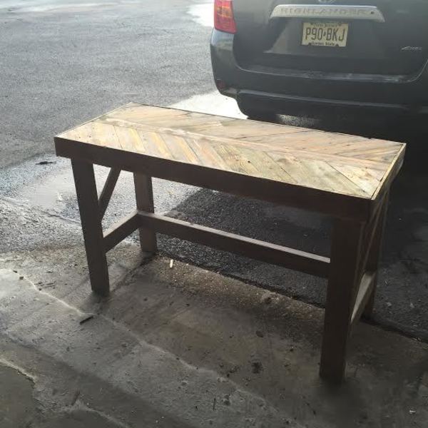 Photo: Custom Cheveron Desk