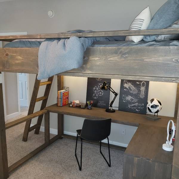 Full size loft bed - RYOBI Nation Projects