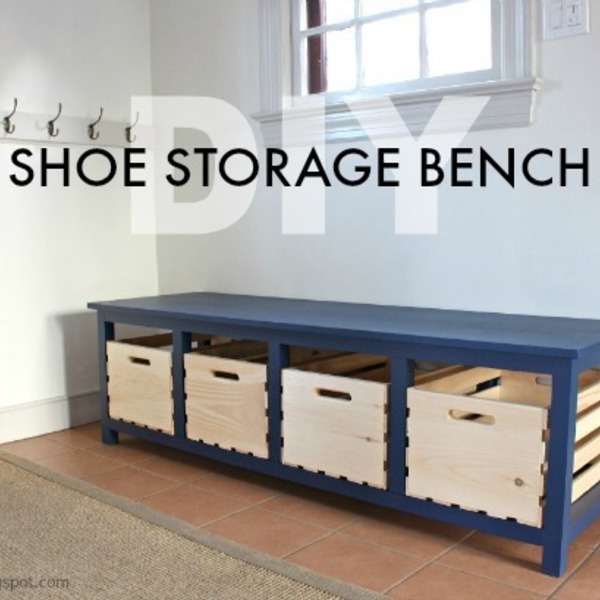 shoe crate storage