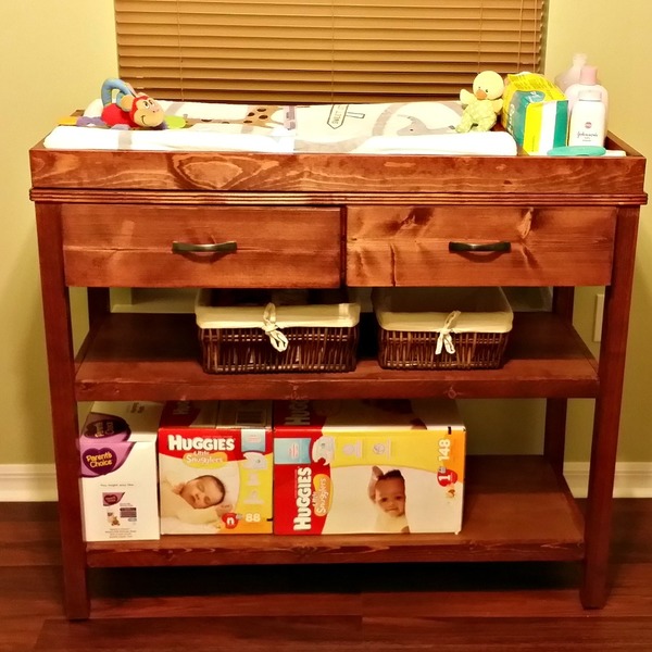 ana white changing table