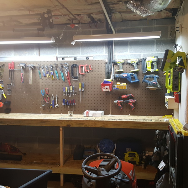 Pegboard workbench - RYOBI Nation Projects