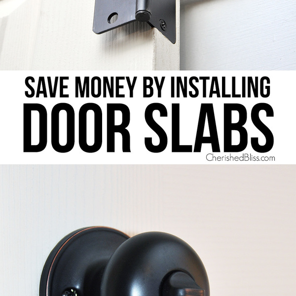 Photo: How to Install Hardware for a Slab Door