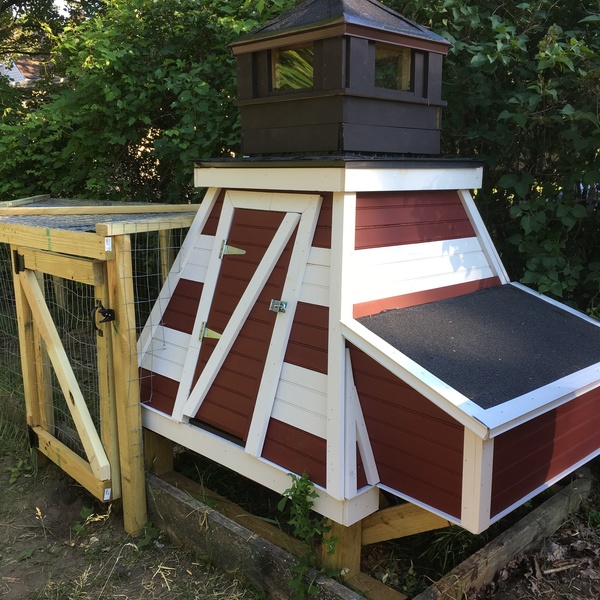 Photo: Lighthouse Chicken Coop