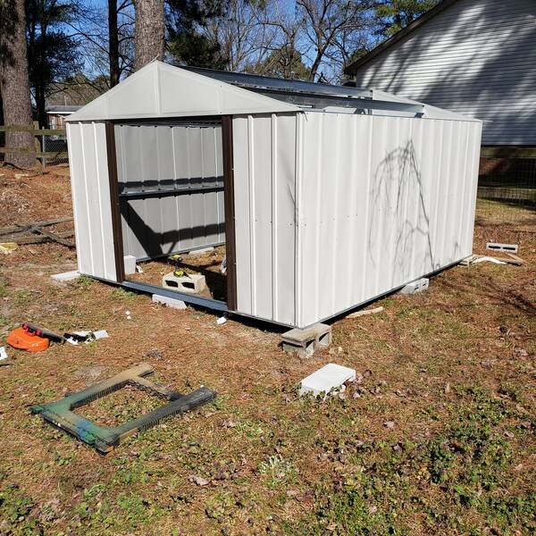 Photo: Building a shop/storage shed