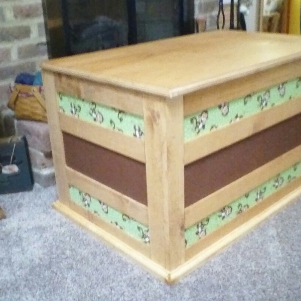 square toy chest