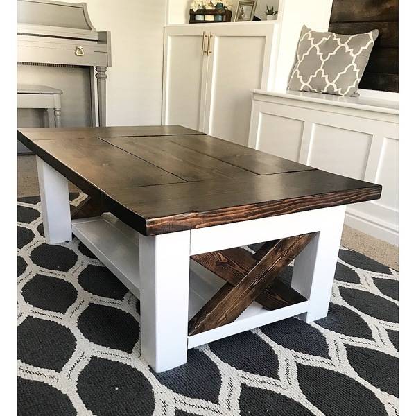 Farmhouse style coffee table - RYOBI Nation Projects