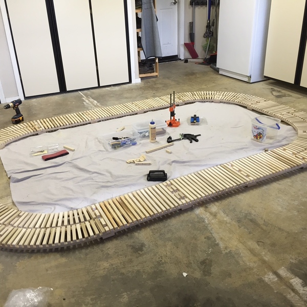 Suspended Model Railroad RYOBI Nation Projects