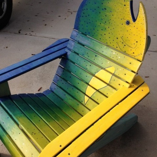 Photo: Adirondack Style Mahi Chair - Reclaimed Wood