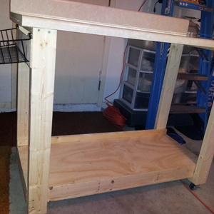 Repurposed Vanity Top/New Laundry Folding Table - RYOBI Nation Projects