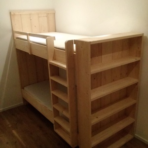 Double bed, scaffolding wood - RYOBI Nation Projects