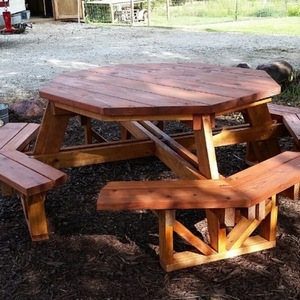 Easy Access Octagon Picnic Table - RYOBI Nation Projects