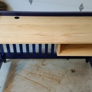 crib into desk