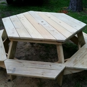 6 Sided Picnic Table - RYOBI Nation Projects