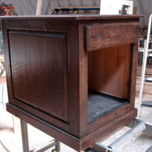 hidden dog crate furniture