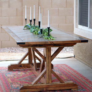 fancy farmhouse table