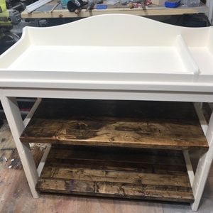 farmhouse changing table