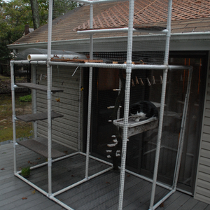 pvc pipe catio