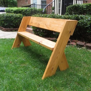 Easy Outdoor Bench - RYOBI Nation Projects