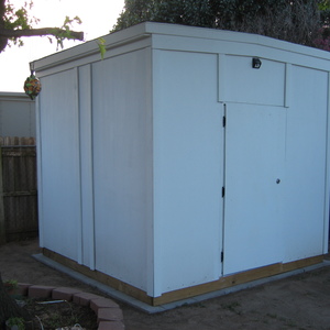 backyard shed 9x9 foot by 8 foot tall - ryobi nation projects