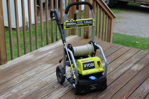 ryobi 3000 psi 2.3 gpm honda gas pressure washer