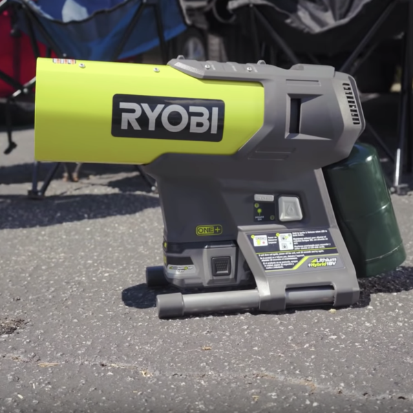 Ryobi Tv Tools New 18v One Hybrid Forced Air Propane Heater
